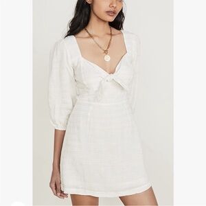L*space tie front mini dress